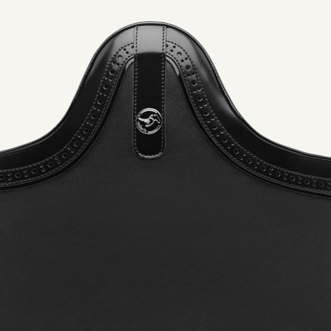 Single Band Brogue Logo Tab – Small Pipping