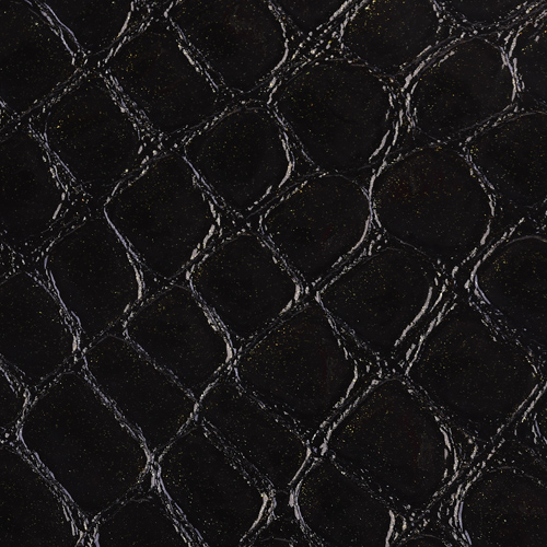 Gold Glitter Faux Croc Gloss(*)