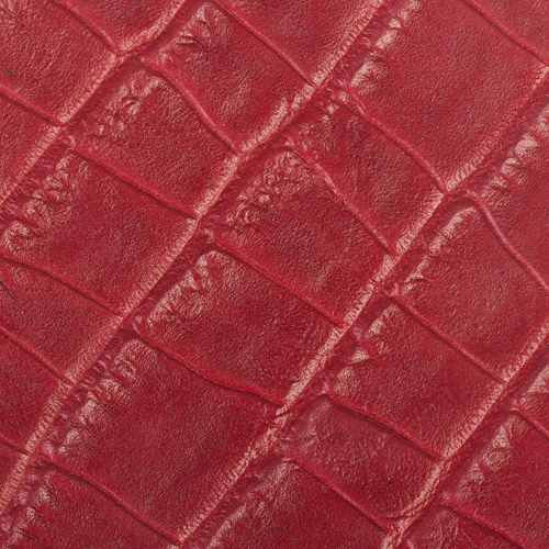 Red Matte Faux Croc(*)