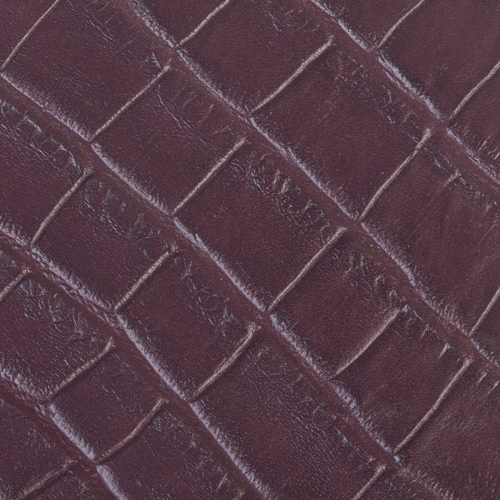Purple Matte Faux Croc(*)